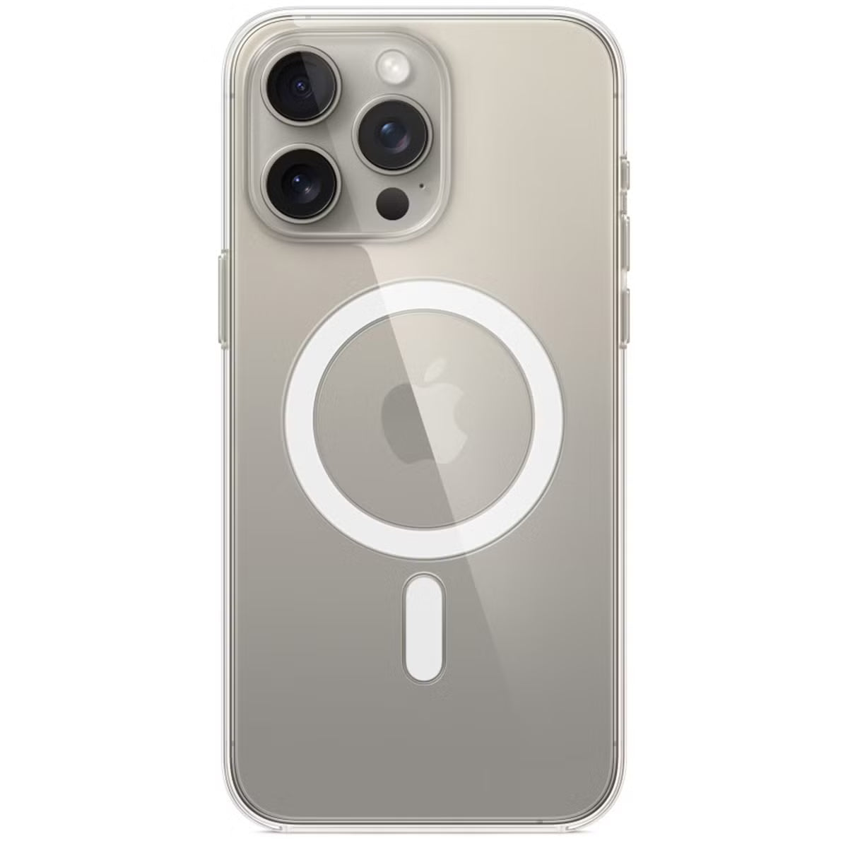 Apple Clearcase MagSafe voor de Apple iPhone 15 Pro Max - Transparent