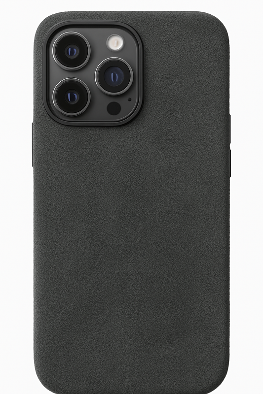 iPhone 13 Pro- Alcantara case black/space grey