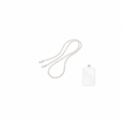 Universeel phone koord- Ketting- Wit