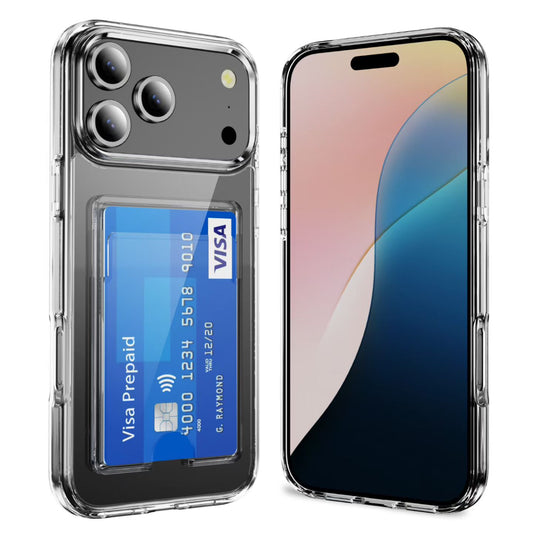 Apple Card case voor de Apple iPhone 17 - Transparent