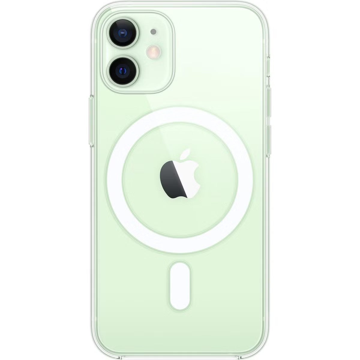 Apple Clearcase MagSafe voor de Apple iPhone 12 Mini - Transparent