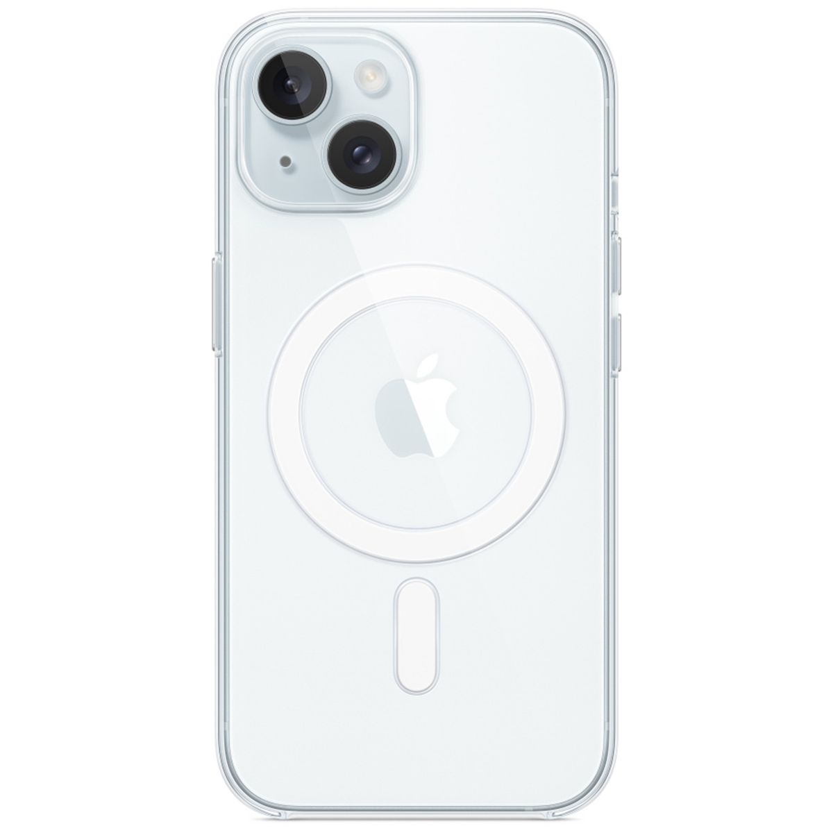 Apple Clearcase MagSafe voor de Apple iPhone 15 - Transparent