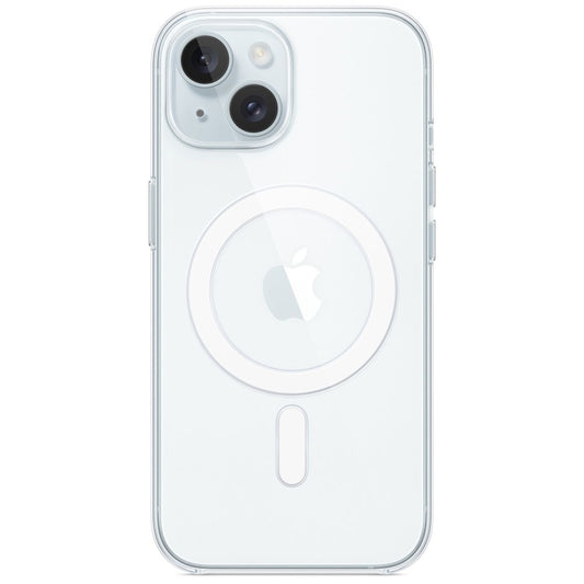 Apple Clearcase MagSafe voor de Apple iPhone 15 - Transparent