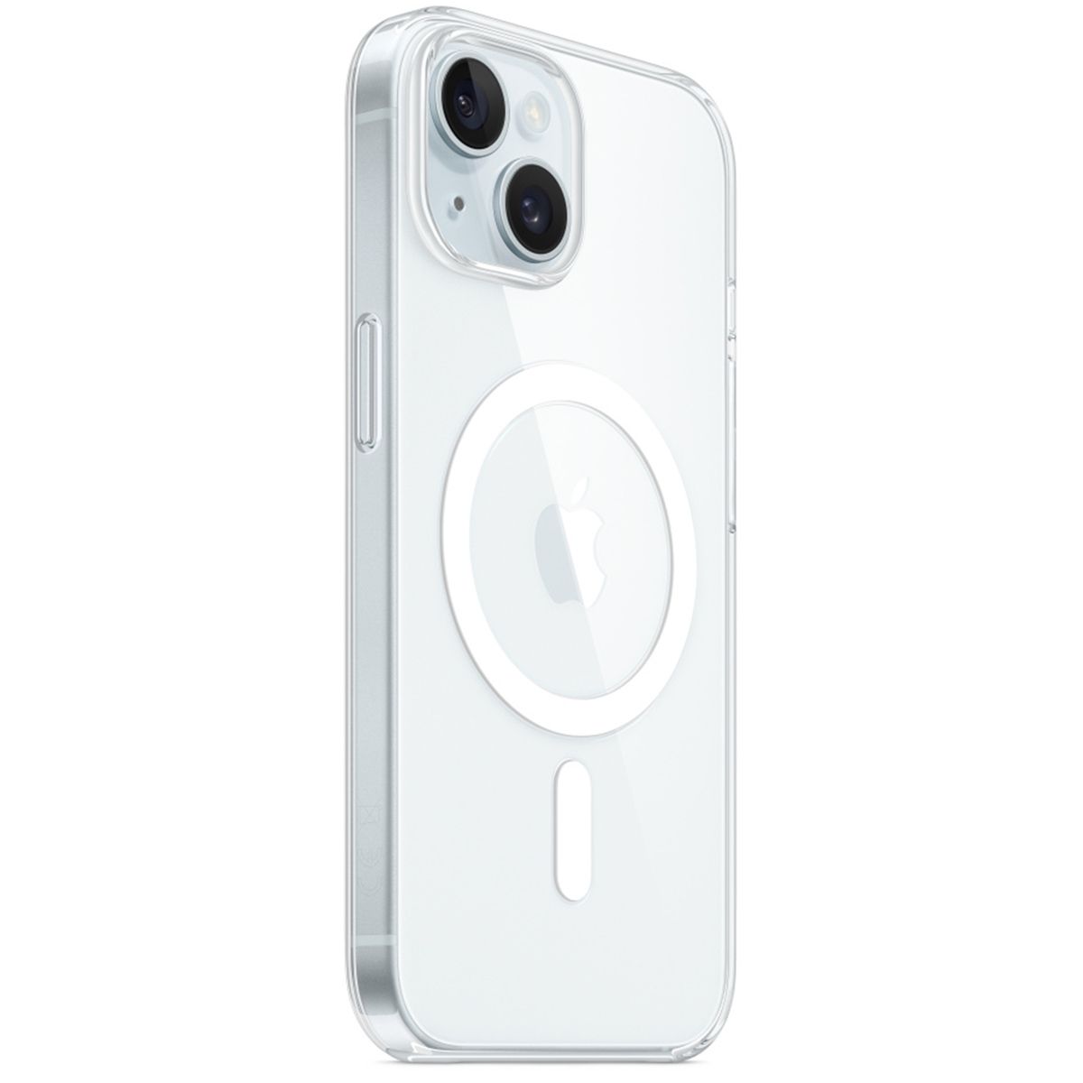 Apple Clearcase MagSafe voor de Apple iPhone 15 - Transparent