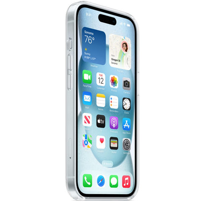 Apple Clearcase MagSafe voor de Apple iPhone 15 - Transparent