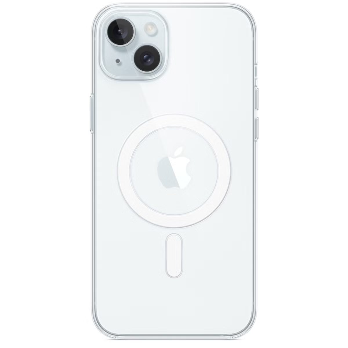 Apple Clearcase MagSafe voor de Apple iPhone 15 Plus - Transparent