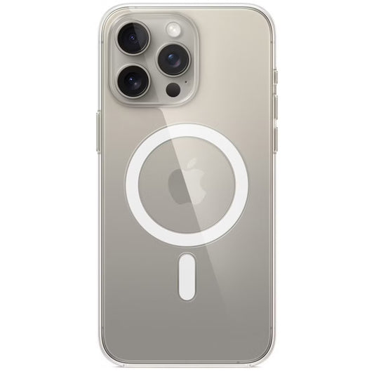 Apple Clearcase MagSafe voor de Apple iPhone 15 Pro Max - Transparent