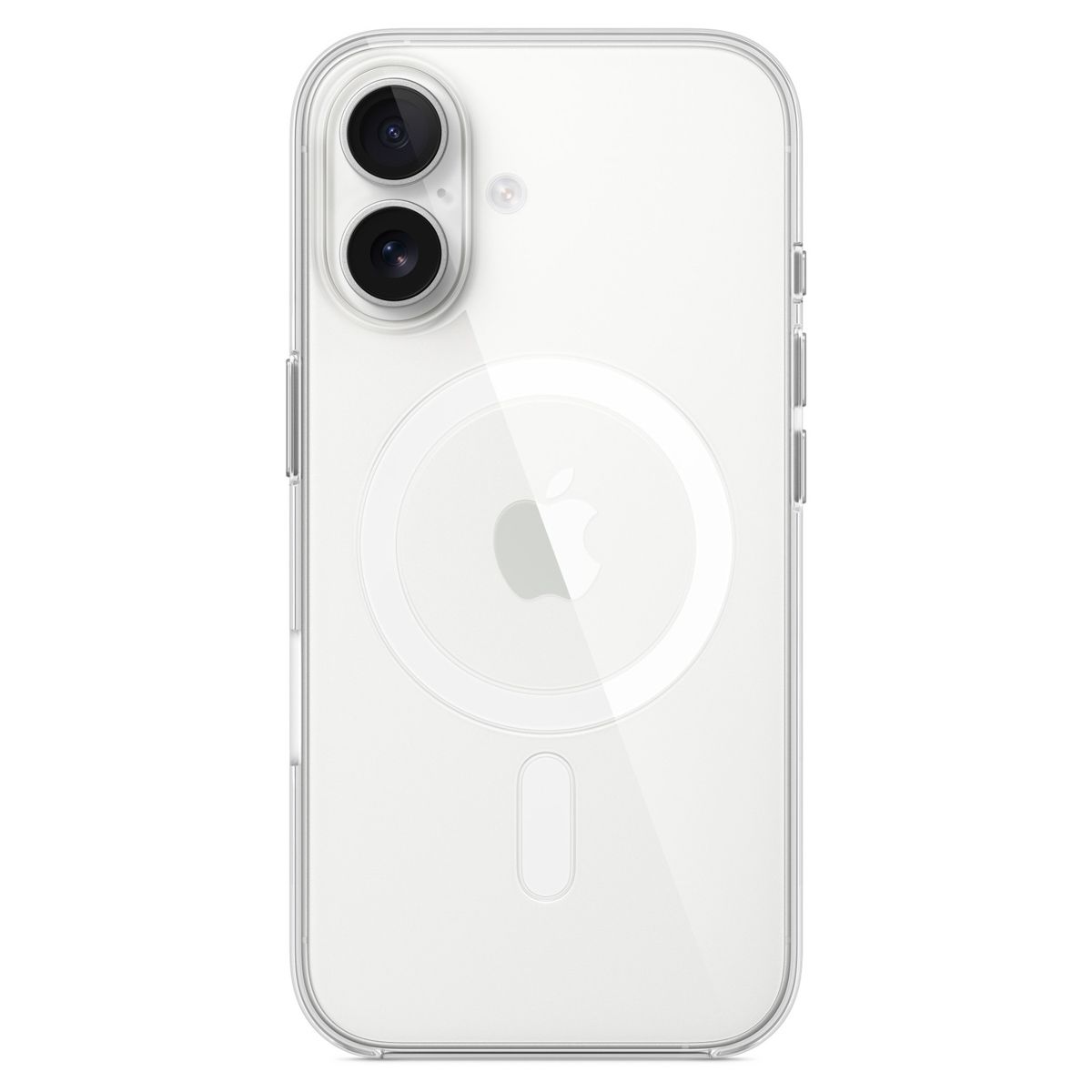 Apple Clearcase MagSafe voor de Apple iPhone 16 - Transparant