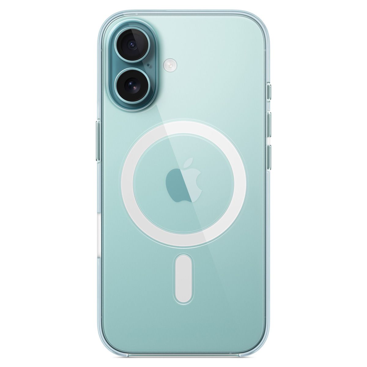 Apple Clearcase MagSafe voor de Apple iPhone 16 - Transparant