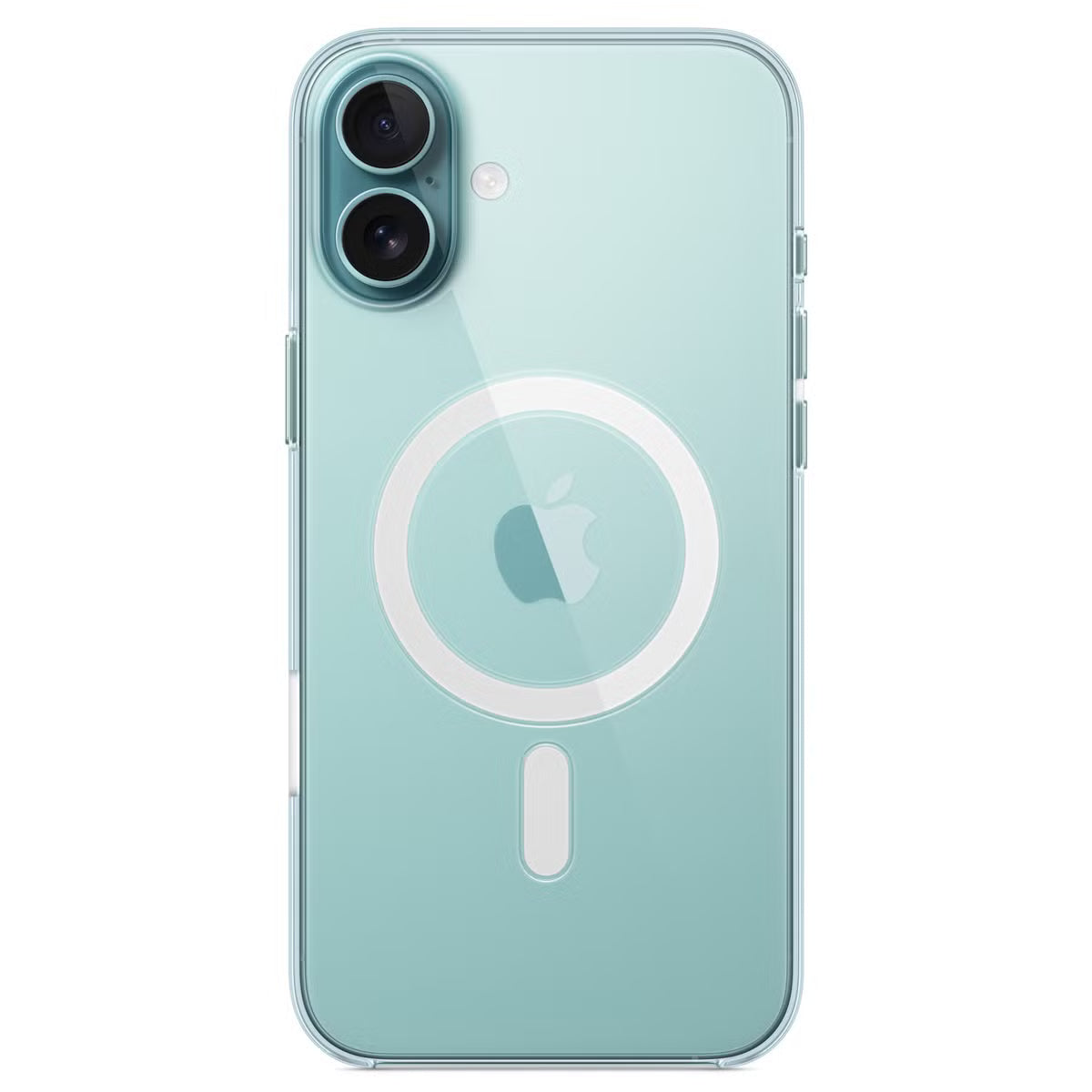 Apple Clearcase MagSafe voor de Apple iPhone 16 Plus - Transparant