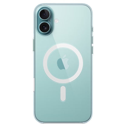 Apple Clearcase MagSafe voor de Apple iPhone 16 Plus - Transparant