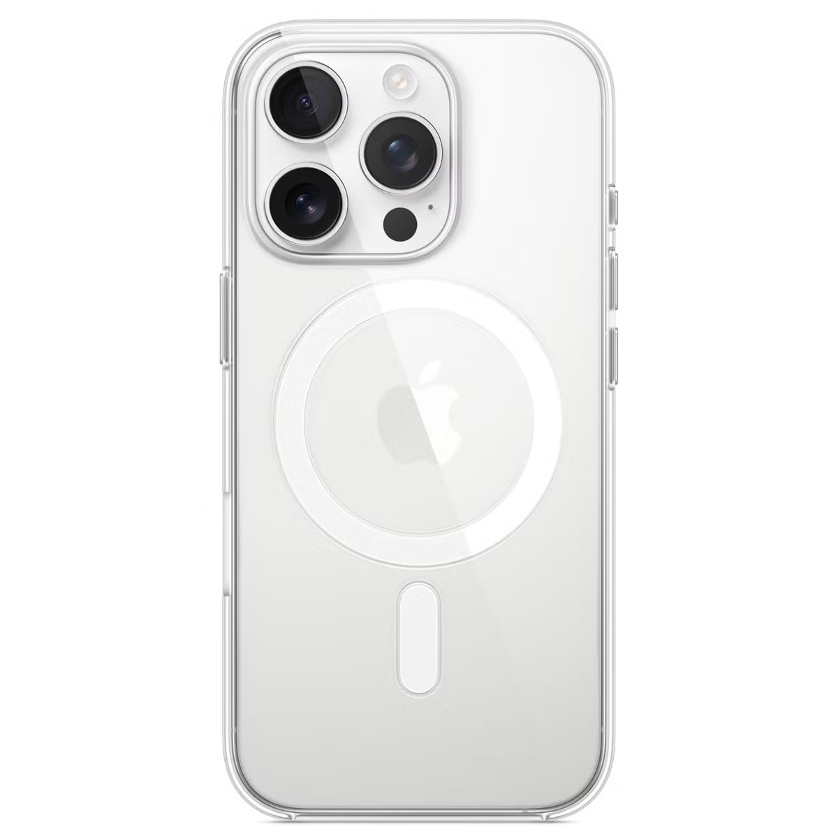 Apple Clearcase MagSafe voor de Apple iPhone 16 Pro - Transparant