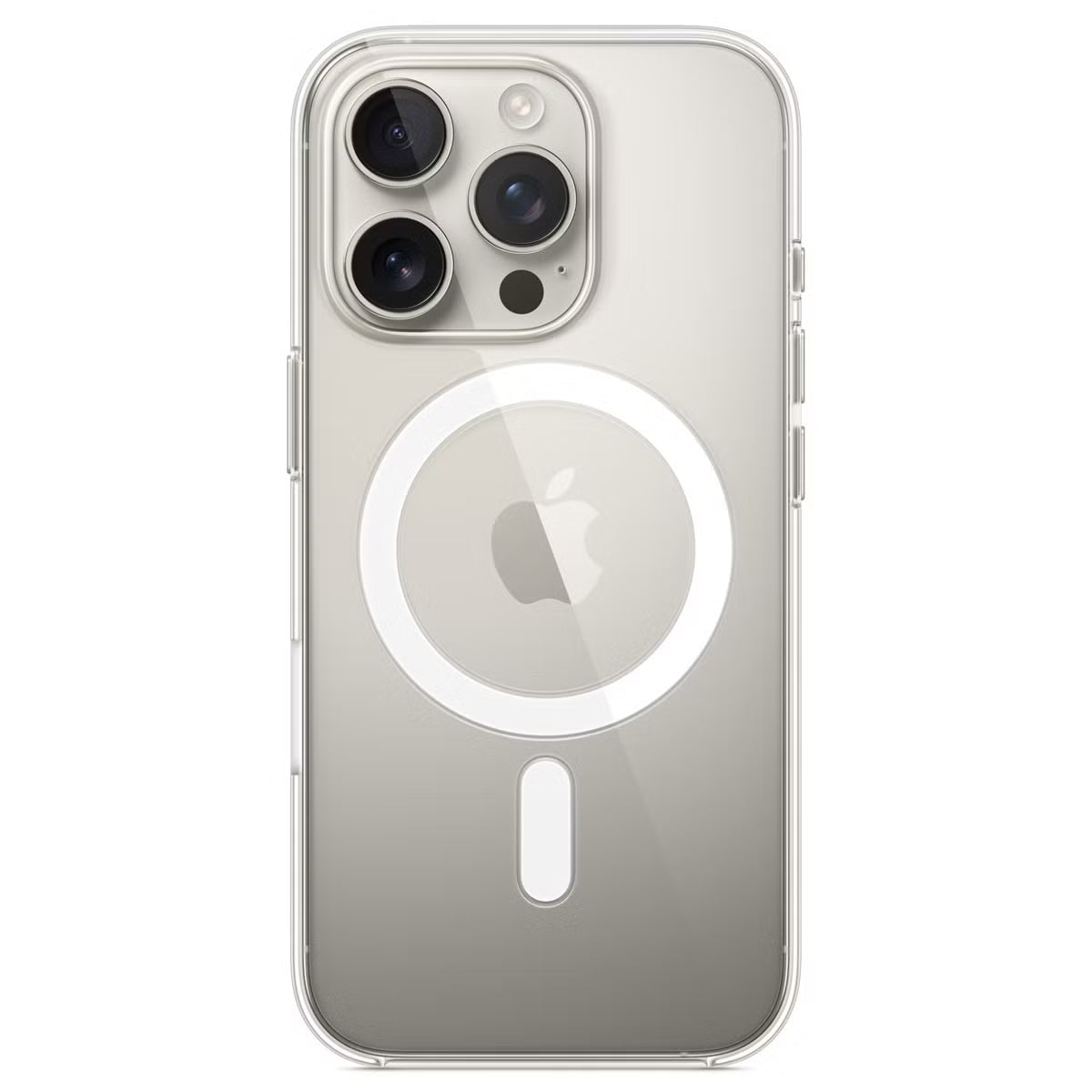 Apple Clearcase MagSafe voor de Apple iPhone 16 Pro - Transparant