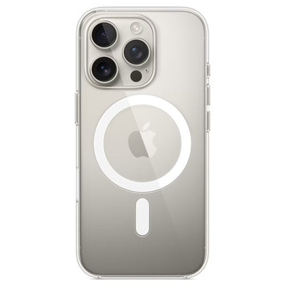 Apple Clearcase MagSafe voor de Apple iPhone 16 Pro - Transparant