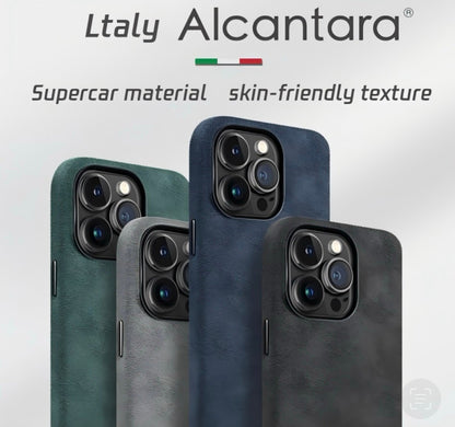 iPhone 13 Pro- Alcantara case black/space grey