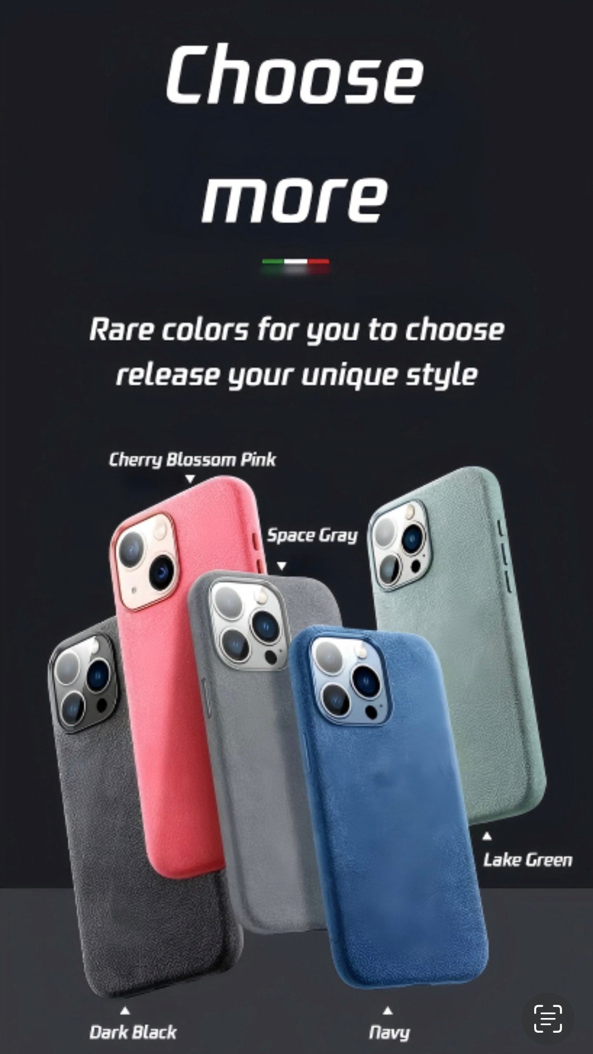 iPhone 15 Pro Max- Alcantara case black/space grey