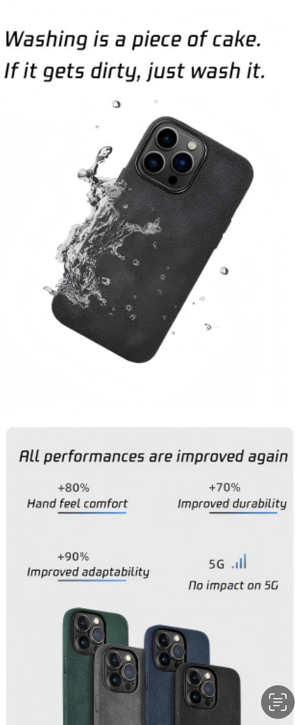 iPhone 15 Pro- Alcantara case black/space grey