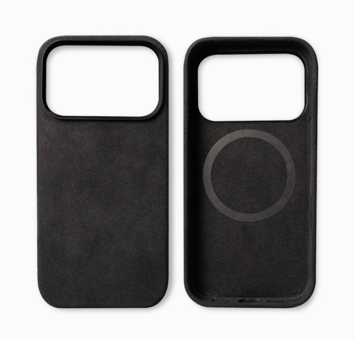 iPhone 17 Pro Max– Alcantara case- Black/space grey