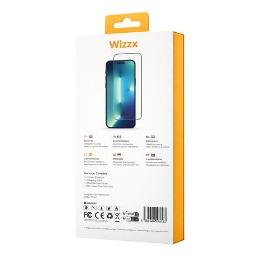 Wizzx Clear Glass Protector iPhone Xs Max/11 Pro Max