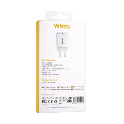 Wizzx 20W USB-C Oplader